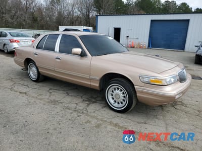 Czwarte zdjęcie samochodu z boku: 1996 MERCURY GRAND MARQUIS LS VIN:2MELM75W8TX691192 - miniatura