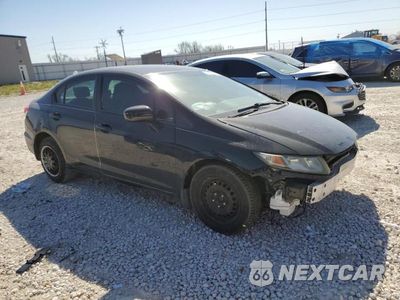 Czwarte zdjęcie samochodu z boku: 2015 HONDA CIVIC LX VIN:19XFB2F50FE072691 - miniatura