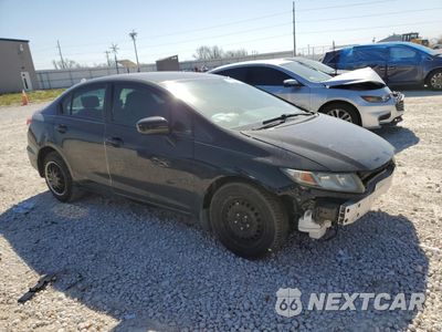 Czwarte zdjęcie samochodu z boku: 2015 HONDA CIVIC LX VIN:19XFB2F50FE072691 - miniatura