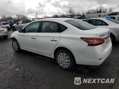 Drugie zdjęcie samochodu z przodu: 2014 NISSAN SENTRA S VIN:3N1AB7AP8EY266840 - miniatura