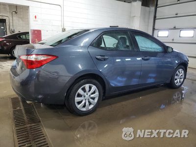 Trzecie zdjęcie samochodu z tyłu: 2016 TOYOTA COROLLA L VIN:2T1BURHE5GC490940 - miniatura