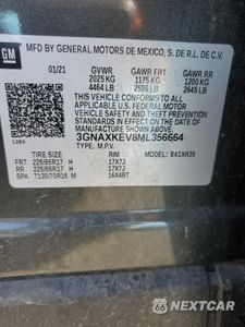 Zdjęcie 16 z 16 samochodu: 2021 CHEVROLET EQUINOX LT VIN:3GNAXKEV8ML356664 - miniatura