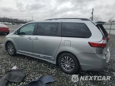 Drugie zdjęcie samochodu z przodu: 2019 TOYOTA SIENNA XLE VIN:5TDYZ3DC7KS984147 - miniatura