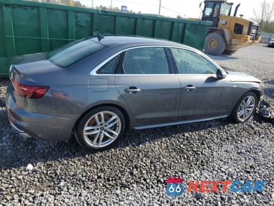 Trzecie zdjęcie samochodu z tyłu: 2023 AUDI A4 PREMIUM PLUS 45 VIN:WAUEAAF46PN021612 - miniatura