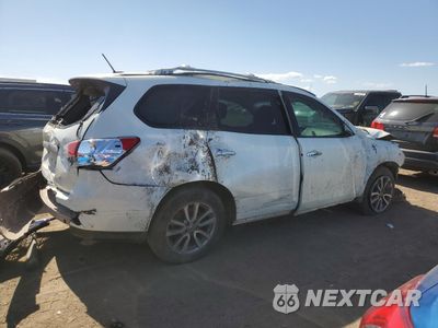 Trzecie zdjęcie samochodu z tyłu: 2015 NISSAN PATHFINDER S VIN:5N1AR2MN3FC698635 - miniatura