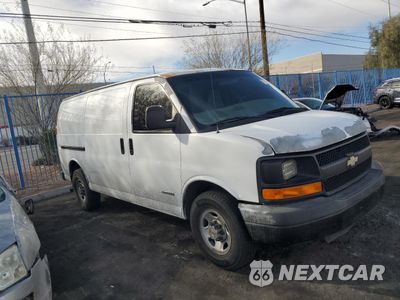Czwarte zdjęcie samochodu z boku: 2005 CHEVROLET EXPRESS G2500 VIN:1GCGG25V151153689 - miniatura