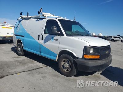 Czwarte zdjęcie samochodu z boku: 2012 CHEVROLET EXPRESS G2500 VIN:1GCWGFCA6C1164025 - miniatura