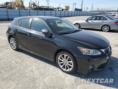 Czwarte zdjęcie samochodu z boku: 2013 LEXUS CT 200 VIN:JTHKD5BH4D2129963 - miniatura
