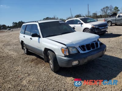 Czwarte zdjęcie samochodu z boku: 2002 SUBARU FORESTER L VIN:JF1SF63592H759385 - miniatura