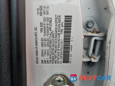 Zdjęcie 12 z 12 samochodu: 2017 ACURA RDX ADVANCE VIN:5J8TB3H79HL012511 - miniatura