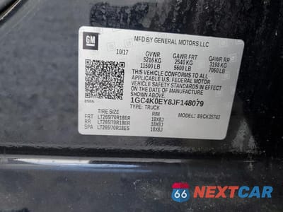Zdjęcie 12 z 12 samochodu: 2018 CHEVROLET SILVERADO K3500 LTZ VIN:1GC4K0EY8JF148079 - miniatura