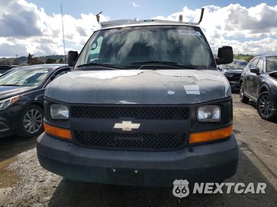 Piąte zdjęcie samochodu w środku: 2010 CHEVROLET EXPRESS G2500 VIN:1GCZGFBA2A1158315 - miniatura