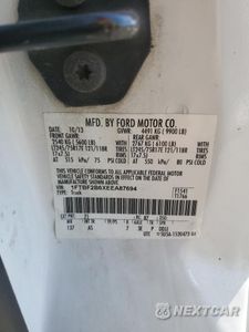 Zdjęcie 12 z 12 samochodu: 2014 FORD F250 SUPER DUTY VIN:1FTBF2B6XEEA87694 - miniatura