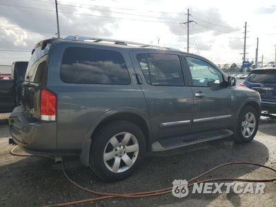 Trzecie zdjęcie samochodu z tyłu: 2012 NISSAN ARMADA SV VIN:5N1BA0ND9CN614338 - miniatura