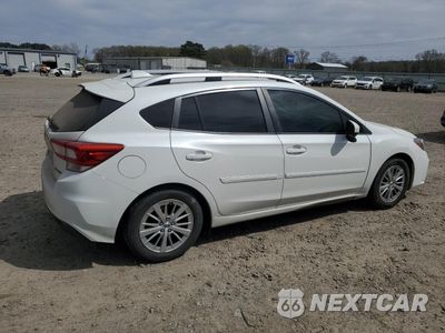 Trzecie zdjęcie samochodu z tyłu: 2018 SUBARU IMPREZA PREMIUM VIN:4S3GTAB66J3728693 - miniatura