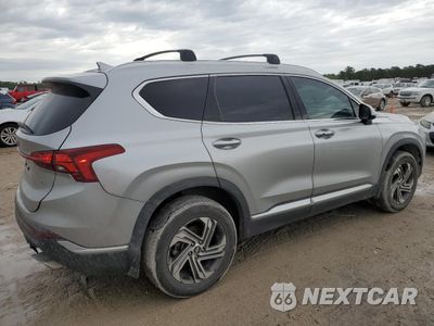 Trzecie zdjęcie samochodu z tyłu: 2022 HYUNDAI SANTA FE SEL VIN:5NMS2DAJ1NH454489 - miniatura