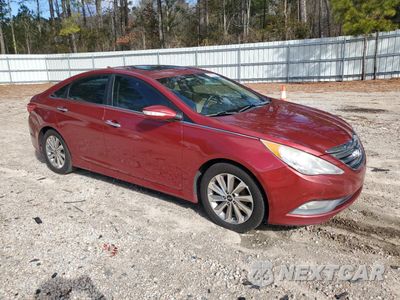 Czwarte zdjęcie samochodu z boku: 2014 HYUNDAI SONATA SE VIN:5NPEC4AB7EH940827 - miniatura