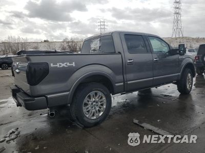 Trzecie zdjęcie samochodu z tyłu: 2012 FORD F150 SUPERCREW VIN:1FTFW1E63CFC38079 - miniatura