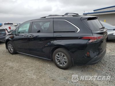 Drugie zdjęcie samochodu z przodu: 2022 TOYOTA SIENNA XLE VIN:5TDJRKEC6NS108037 - miniatura