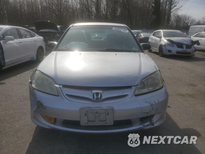 Piąte zdjęcie samochodu w środku: 2004 HONDA CIVIC DX VIN:2HGES15184H509098 - miniatura