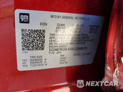 Zdjęcie 14 z 15 samochodu: 2024 CHEVROLET TRAVERSE LT VIN:1GNERGKS5RJ198575 - miniatura