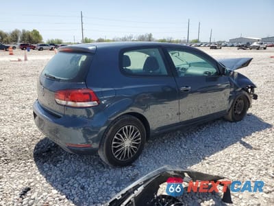 Trzecie zdjęcie samochodu z tyłu: 2011 VOLKSWAGEN GOLF VIN:WVWBB7AJ7BW016456 - miniatura