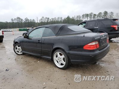 Drugie zdjęcie samochodu z przodu: 2000 MERCEDES-BENZ CLK 430 VIN:WDBLK70G2YT049285 - miniatura