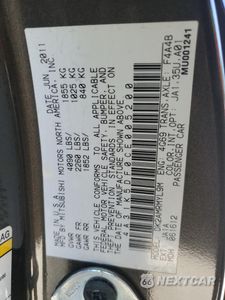 Zdjęcie 12 z 12 samochodu: 2012 MITSUBISHI ECLIPSE GS SPORT VIN:4A31K5DF0CE005200 - miniatura