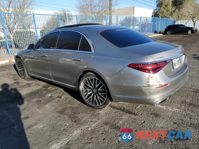 Drugie zdjęcie samochodu z przodu: 2021 MERCEDES-BENZ S 580 4MATIC VIN:W1K6G7GBXMA040243 - miniatura