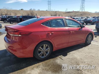 Trzecie zdjęcie samochodu z tyłu: 2018 HYUNDAI ELANTRA SEL VIN:5NPD84LF9JH357246 - miniatura