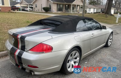 Czwarte zdjęcie samochodu z boku: 2006 BMW 650 I VIN:WBAEK13486CN79165 - miniatura