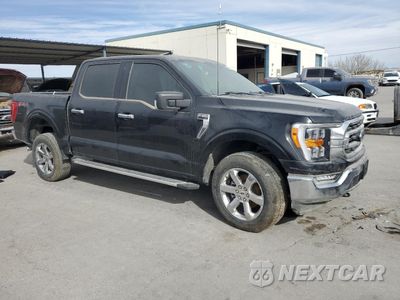 Czwarte zdjęcie samochodu z boku: 2023 FORD F150 SUPERCREW VIN:1FTFW1E89PKD68074 - miniatura