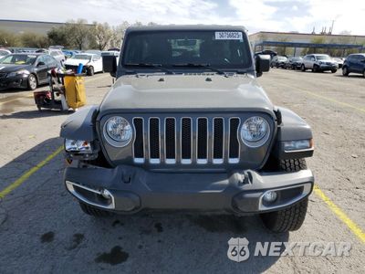Piąte zdjęcie samochodu w środku: 2021 JEEP WRANGLER UNLIMITED SAHARA VIN:1C4HJXEG9MW772112 - miniatura