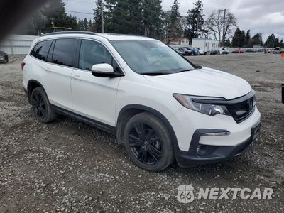 Czwarte zdjęcie samochodu z boku: 2022 HONDA PILOT SE VIN:5FNYF6H25NB058415 - miniatura