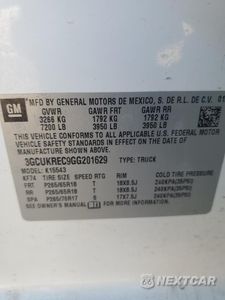 Zdjęcie 14 z 14 samochodu: 2016 CHEVROLET SILVERADO K1500 LT VIN:3GCUKREC9GG201629 - miniatura