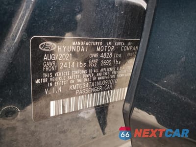 Zdjęcie 13 z 14 samochodu: 2022 GENESIS G70 BASE VIN:KMTG34TA1NU091010 - miniatura
