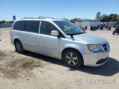 Czwarte zdjęcie samochodu z boku: 2012 DODGE GRAND CARAVAN SXT VIN:2C4RDGCG4CR280786 - miniatura