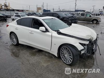 Czwarte zdjęcie samochodu z boku: 2015 INFINITI Q50 BASE VIN:JN1BV7APXFM355194 - miniatura