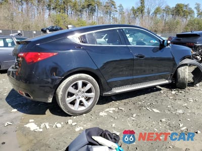 Trzecie zdjęcie samochodu z tyłu: 2012 ACURA ZDX TECHNOLOGY VIN:2HNYB1H49CH500775 - miniatura