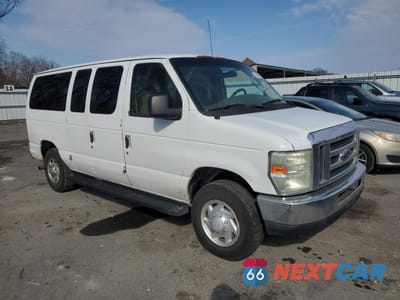 Czwarte zdjęcie samochodu z boku: 2008 FORD ECONOLINE E350 SUPER DUTY WAGON VIN:1FBNE31L38DB31708 - miniatura