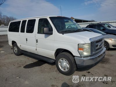 Czwarte zdjęcie samochodu z boku: 2008 FORD ECONOLINE E350 SUPER DUTY WAGON VIN:1FBNE31L38DB31708 - miniatura