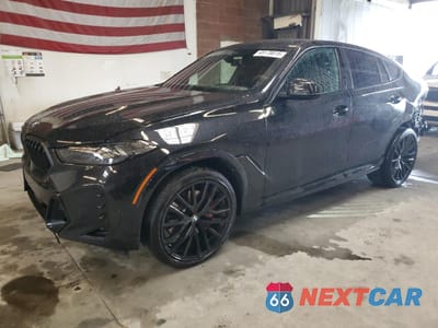 2025 BMW X6 XDRIVE40I 5UX33EX00S9Y21068 - główne zdjęcie licytacji z USA - miniatura