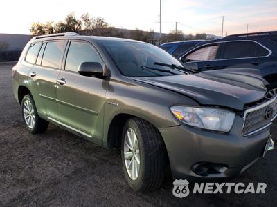 Czwarte zdjęcie samochodu z boku: 2010 TOYOTA HIGHLANDER HYBRID VIN:JTEBW3EH8A2045874 - miniatura