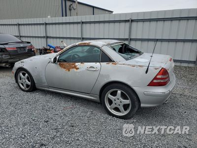 Drugie zdjęcie samochodu z przodu: 2002 MERCEDES-BENZ SLK 320 VIN:WDBKK65F42F250018 - miniatura