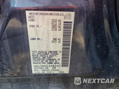 Zdjęcie 12 z 12 samochodu: 2014 NISSAN ALTIMA 2.5 VIN:1N4AL3APXEC106542 - miniatura