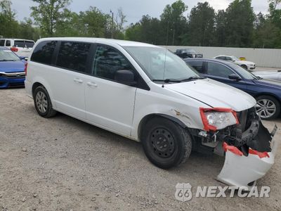 Czwarte zdjęcie samochodu z boku: 2018 DODGE GRAND CARAVAN SE VIN:2C4RDGBG9JR251203 - miniatura