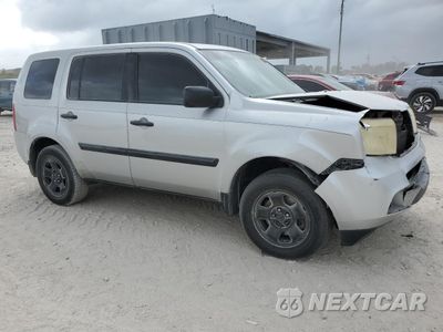 Czwarte zdjęcie samochodu z boku: 2014 HONDA PILOT LX VIN:5FNYF3H29EB024024 - miniatura