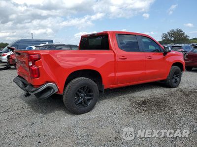 Trzecie zdjęcie samochodu z tyłu: 2023 CHEVROLET SILVERADO C1500 LT VIN:2GCPACED6P1125205 - miniatura