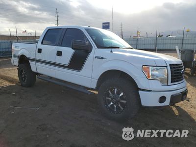 Czwarte zdjęcie samochodu z boku: 2014 FORD F150 SUPERCREW VIN:1FTFW1EF0EKE22793 - miniatura