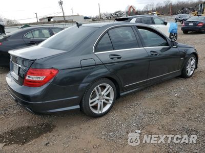 Trzecie zdjęcie samochodu z tyłu: 2012 MERCEDES-BENZ C 250 VIN:WDDGF4HB7CR208148 - miniatura